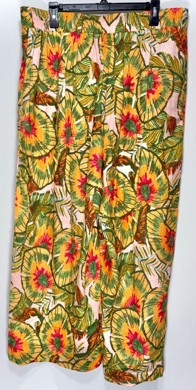 Cynthia Rowley cropped pants size XL - Picture 2 of 4